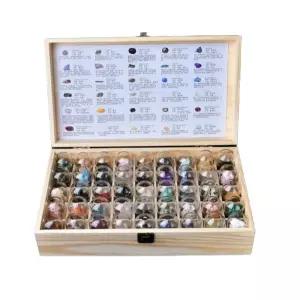 45종 원석 표본세트 광석 8종 재료 스톤 지질 장식 소품