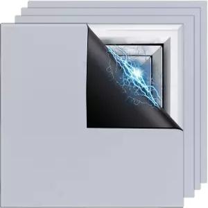 LFUTARI 4개 13.4인치 x 강력 자석 통풍구 커버 6 300만 개의 추가 두꺼운 마그네틱 레지스터 가정용 벽