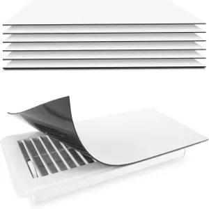 집 케이스 6 팩 가정용 천장용 강력한 마그네틱 통풍구 커버 표준 공기 레지스터용 5.5인치 X 12인치 -