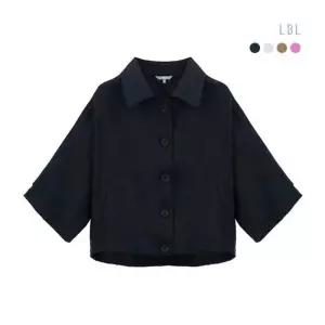 런칭가 69900원25SS 프렌치린넨100 브리즈 케이프 자켓