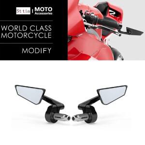 Ducati Panigale V4 2025  바이크 오토바이 알루미늄 백미러 자전거 핸들 바 후면보기