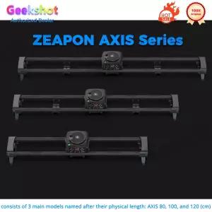 Zeapon AXIS 120Pro 80Pro 100Pro 다축 전동 카메라 슬라이더 DSLR 카메라 용 탄소 섬유 전기 트랙 pk Micr