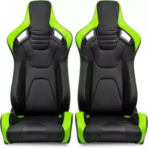 듀얼 잠금 슬라이더가 장착된 프리모터802 레이싱 시트 대부분의 차량 1열에 유니버설 리클라인 가능한