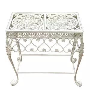 모리스 커피 가든 테이블 철제 엔틱 빈티지 카페