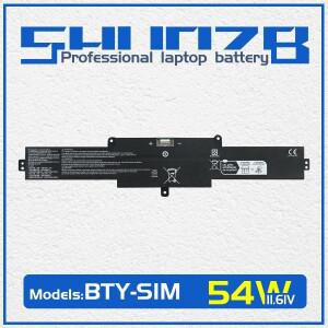 [호환품]MSI Claw A1M A1M-050US A1M-025HK 게임용 휴대용 PC 태블릿 배터리 11.61V 54.5WH용 SHUOZB BTY-S