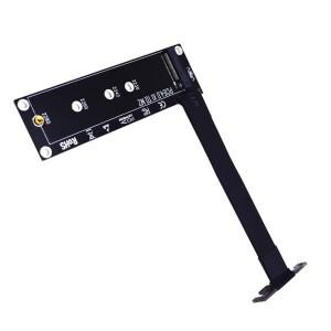 TISHRIC PCIE 1X to M2 NVME SSD 어댑터 카드 프로토콜 3.0 X1 컨버터 2230 2242 하드 디스크용