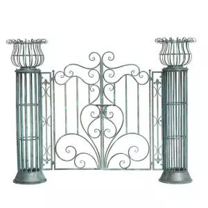 유럽풍 문 엔틱 전원주택대문 정원 주택 울타리 정문 철제