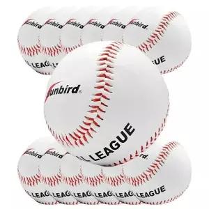 썬버드 가벼운 하드볼 야구공 12개 1P 캐치볼 경식구 (WFK61BM)