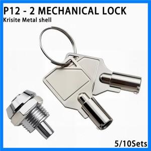 보석 상자 장비 서랍 라이트 박스 DIY 가구 하드웨어에 대 한 관형 키와 5 세트 12MM 푸시 캐비닛 잠금 장