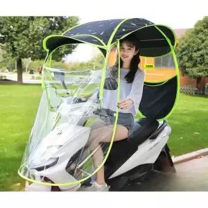 전동스쿠터 캐노피 오토바이 방수 바람막이 차양막 지붕