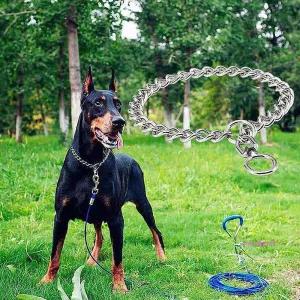 체인목줄 반려견 3.0mmx50cm 강아지목줄 초크체인xyz161