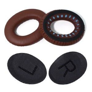 [미국배송] BOSE QUIETCOMFORT 35 / QC35 II 헤드폰과 호환되는 교체 이어 패드 간편한 설치 도구 필요 없음 업그레이드된 메모리 폼 및 부드러운 단백질 가죽 쿠션(커피 브라운)