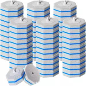 MNWHUC 60PCS 변기봉 리필 Clorox 변기봉과 호환. 일회용 변기 브러시 리필. 욕실 청소. 청소기.