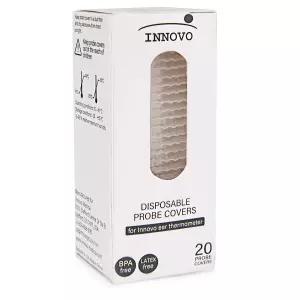 이노보 iE100A 및 iE100B 귀 체온계 프로브 커버 렌즈 필터 먼지 왁스로부터 보호