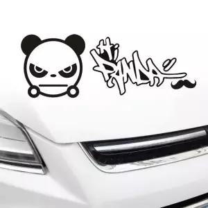 차량용스티커 초보운전 판다디자인 초보운전차량스티커 (WFJ73OH)