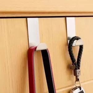무타공도어고리 모자 방문 넓은활용도 틈새공간 가방문걸이 걸어쓰는 (WFJ6YUP)
