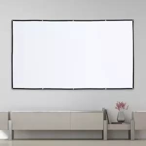 가정용 빔프로젝터 스크린 16:9 회의실 캠핑장 265X150