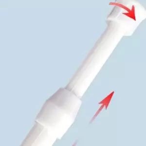 빨래행거봉 옷장 다용도 쉬운장착 강력스프링 옷걸이봉 73~120cm (WFJ6ZC3)