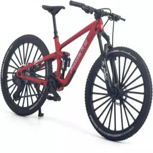 Kuasting 1 8 스케일 합금 산악 자전거 장난감 다운힐 미니 모델 DS 케이크 토퍼 DF 사이클링 애호가