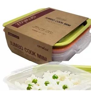 TC 씨밀렉스 점보 쿡 미니 400ml 2세트 즉석밥 용기 (WFJ700K)
