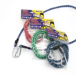 bns 비너 탄력 고리줄바 1M 화물고정/자전거줄/고무줄/걸이/로프