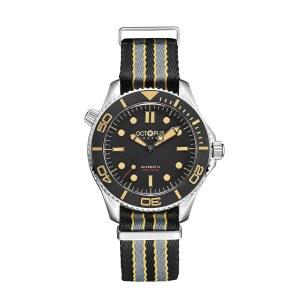 아모이 옥토퍼스 남성 파일럿 워치 자동 시계 셀프 윈드 메카닉 PT5000 다이버 300M 방수 야광 사파이어 세라믹 베젤 다이브 2 , 007-1