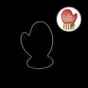 쿠키커터 크리스마스 모양틀 장갑 크리스마스쿠키틀 (WFJ763F)