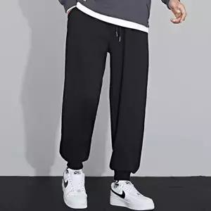 [모로엠]남성 스타일리시 밴딩 와이드 조거팬츠 DMS-PTA-Q4274679