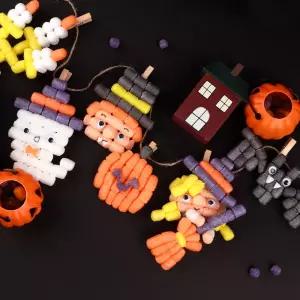 미니플레이콘 가랜드만들기 (할로윈친구들)