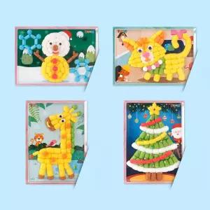 플레이콘 부조액자 4종 (시리즈 4)