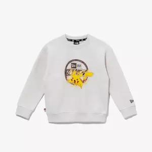 [롯데백화점]뉴에라 포켓몬 어택 이펙트 피카츄 맨투맨 오트밀 13965964