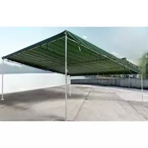 시장 천막 천장 가림막 차양막 경사 야외 부스 간이주차장 그늘