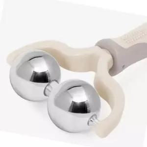 마사지 롤러 듀얼 마사지기 목어깨 이완 헬스 보조기구 홈 운동용 (WFK6N0L)