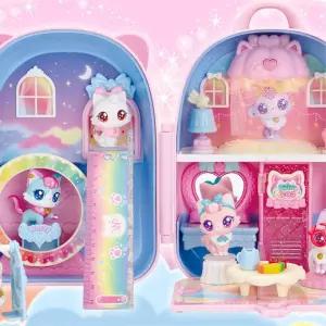 여아 크리스마스 가방모양 아이냥 인형집 성탄절선물 작은