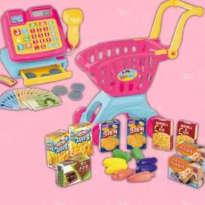 똘똘이 계산대 쇼핑카드 음식장난감세트 아파트어린이집
