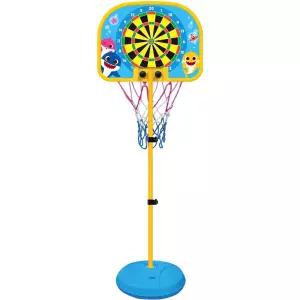 세워지는 핑크퐁 농구대 다트놀이세트 유치원 유아체육