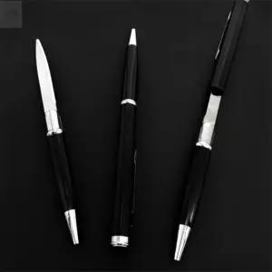 키템 캠핑 휴대용 호신용 볼펜칼 볼펜칼-블랙 호신용 칼 호신용품 등산용 칼