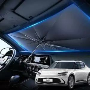 GV60 호환 우산형 햇빛가리개 차량용 앞유리커버 그늘막 앞유리햇빛가리개 운전석햇빛가리개