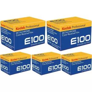 코닥 전문가용 엑타크롬 일반 노출 슬라이드 E100 35mm 카메라
