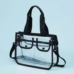 수영장 가방 블랙 파우치 미니 남자 투명
