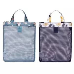 물놀이 토트백 메쉬 트렌드 1P 여행 데일리 비치백 휴