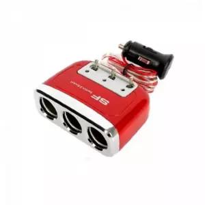 시가잭 3구 멀티 소켓 자동차 스위치