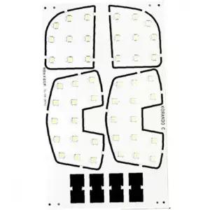 코란도 차량 실내등 LED 전등 조명등