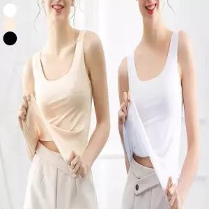 여성나시 심리스 햄라인 민소매 모달 노라인 이너 (WFJ7C5N)