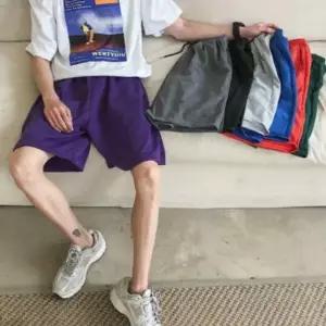 밴딩반바지 남자반바지 캐주얼바지 트레이닝팬츠 허리밴딩반바지 (WFJSPCD)