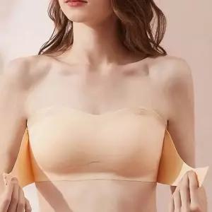 앞코르셋 스트랩 리스브라 흘러내림방지 볼륨가슴 탈부착끈 (WFJ7DHN)