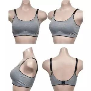 배색 엣지 라인 노와이어 요가 브라탑 0250vw (WFK5W8V)