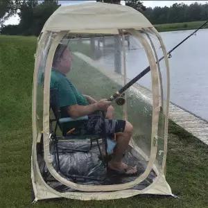 겨울 낚시 장비 노점상에게 안성맞춤 방풍 방수 내한성 -40C 텐트 전용 내한성 얼음낚시 장비.