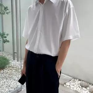 쿨링 오버핏 썸머 남성 반팔 셔츠 JSC-d0139 (WFJ7PKD)