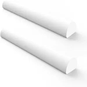 미니 발 2팩 침대 범퍼 폼 세탁 가능한 커버가 있는 레일 가드